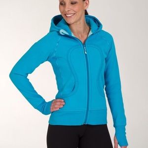 Lululemon Snorkel Blue Scuba Hoodie Size 4